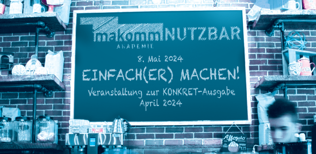 08.05. imakomm NUTZBAR Veranstaltungs-Special 