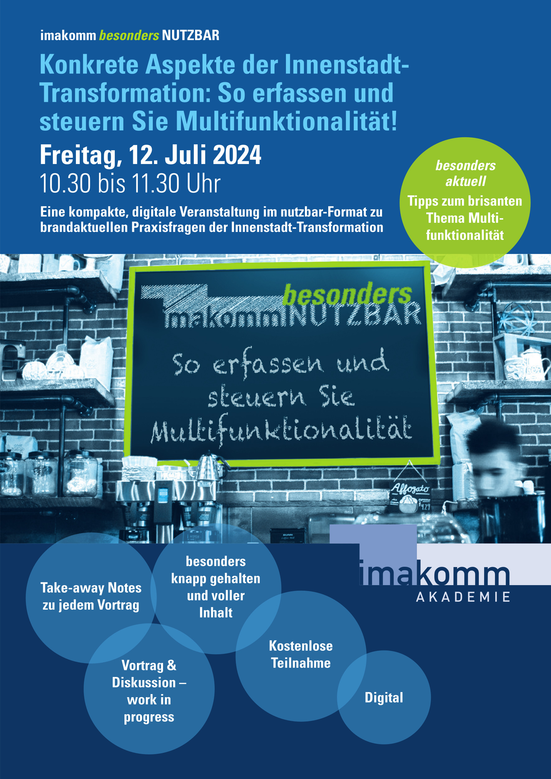 12.07. imakomm besonders NUTZBAR Veranstaltungs-Special